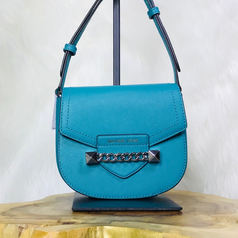 Michael Kors Karla Small Saddle Crossbody Bag